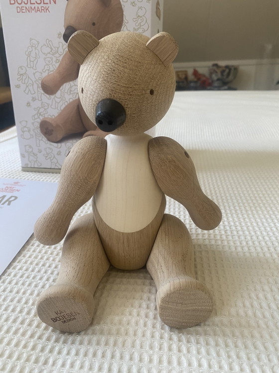 Image 1 of Kay Bojesen Bear Medium 39275 – Nieuw in doos