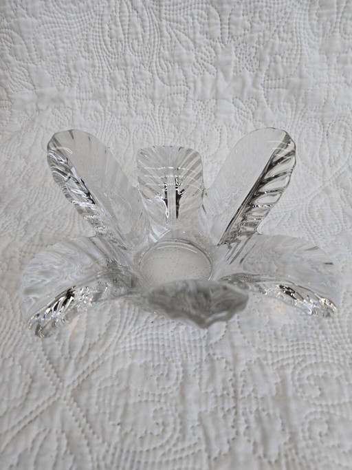 Crystal "Flower" Candlestick – kandelaars en kaarsen, Glass (photo 2 of 5)