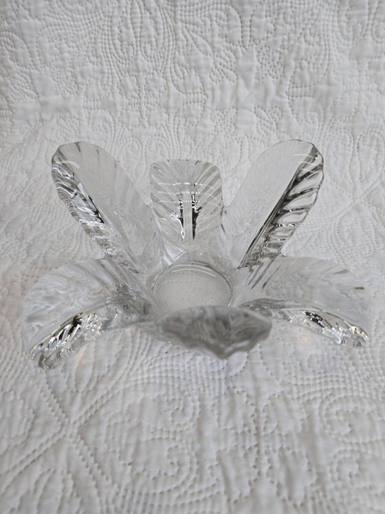 Crystal "Flower" Candlestick – Candle holders, Glass (photo 2 of 5)