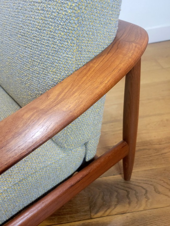 Image 1 of Fauteuil vintage en teck de Carl Straub, 1960