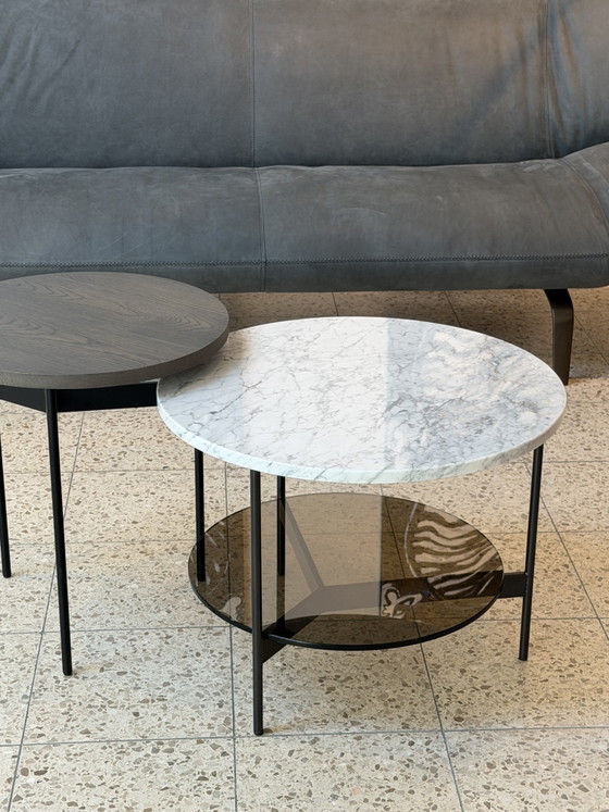 Image 1 of Leolux salontafelset Tampa marmer/ hout 