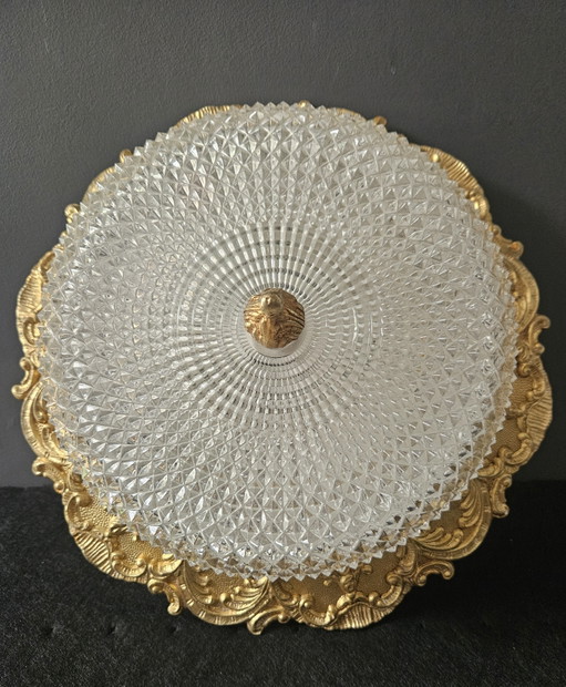 Hollywood Regency Ceiling Lamp 60s/70s