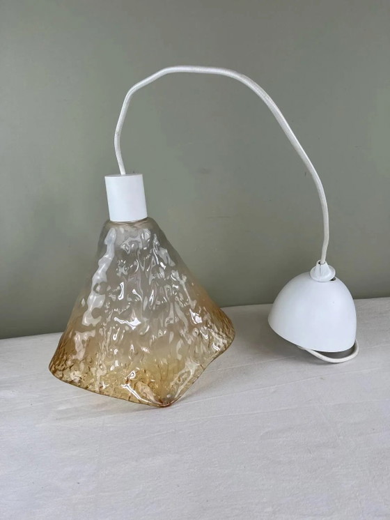 Suspension en verre ambré – Crystal, Glass (photo 3 of 8)