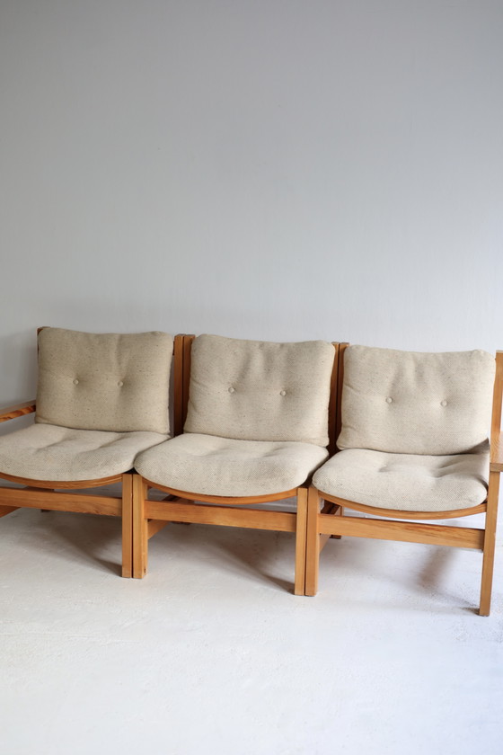 Image 1 of Thuka 3-Sitzer-Sofa, Dänemark, 1970er Jahre