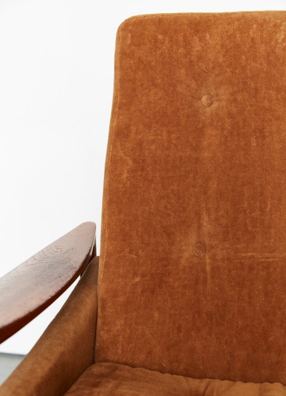 Image 1 of Ib Kofod Larsen "Djursholm" stoel voor Olof Perssons Fåtöljindustri (OPE)