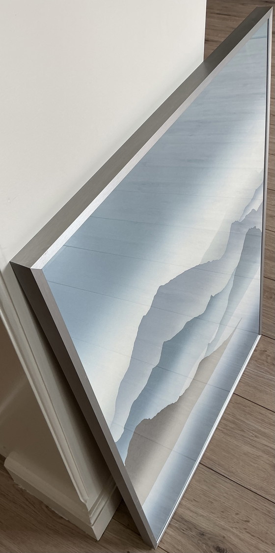 Tríptico (tres paneles) Paisaje escocés ‘Lochnan’, serigrafías – Roggenkamp, Arte, Glass, Paper (photo 13 of 15)