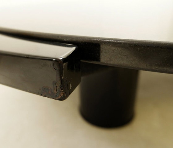 Image 1 of Großer Antonio Lupi Couchtisch 1/1, schwarze Granitplatte – Italien