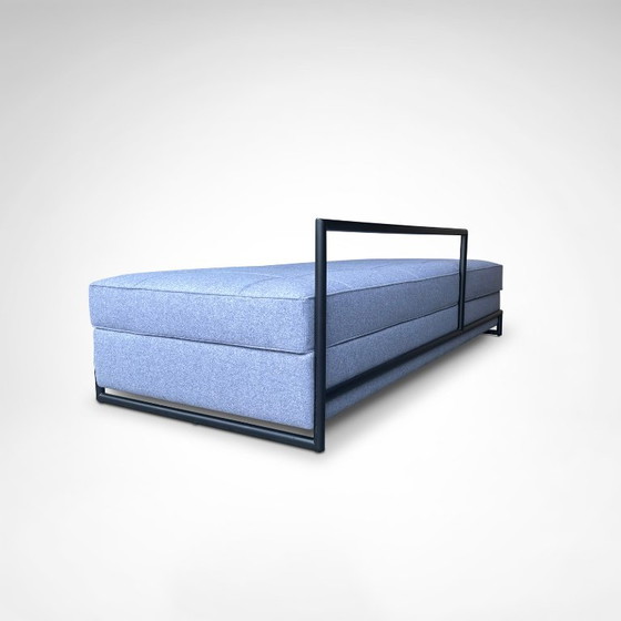 Divano letto di Eileen Gray in metallo nero e tessuto di lana Kvadrat per Classicon – Chaise longue, Wool (photo 9 of 12)