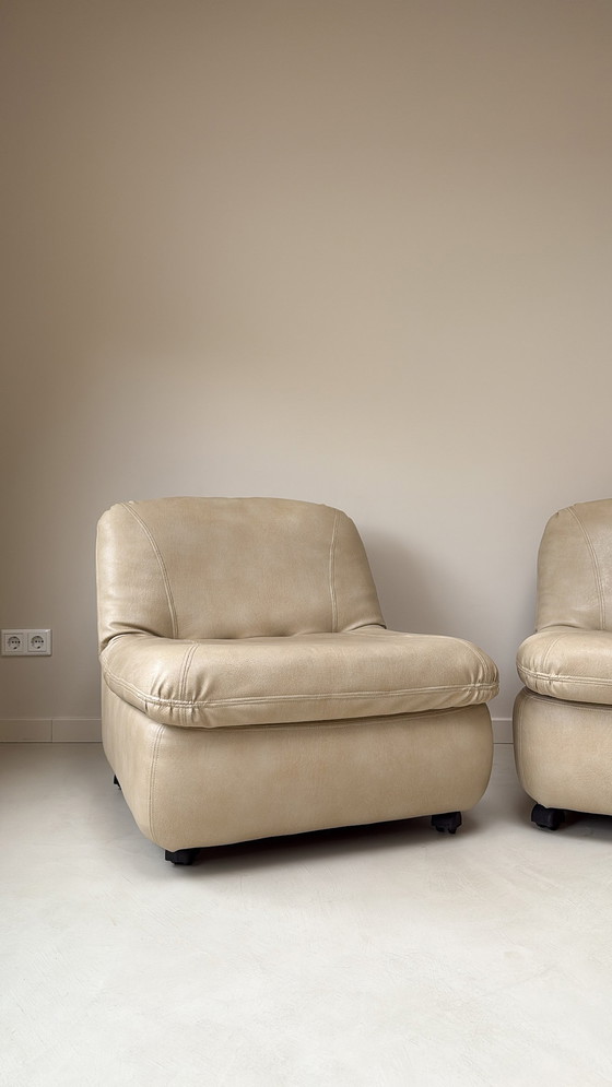 Image 1 of Set di due poltrone in similpelle di Jo Otterpohl per COR