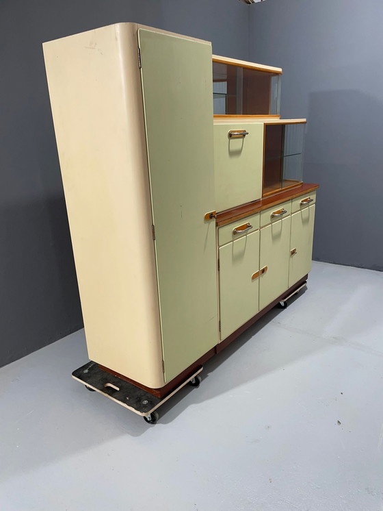 Image 1 of Mobile buffet cecoslovacco d'epoca di Tatra Nábytok - 1960 Mid-Century