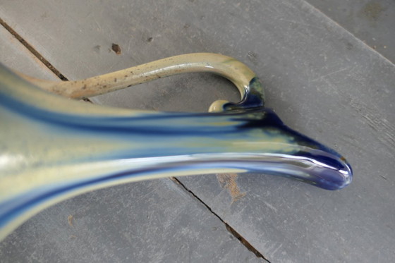 Image 1 of Art Deco vaas Faiencerie de Thulin België