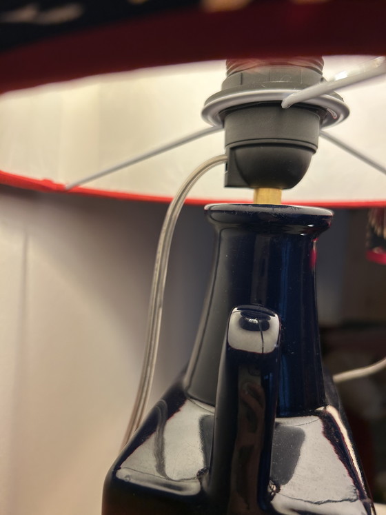 Image 1 of A pair of unique designer lamps by Walter Brecht - West German Pottery