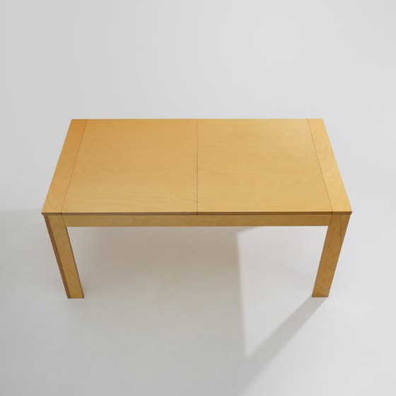 Image 1 of Maple table with extendable top, 1970s