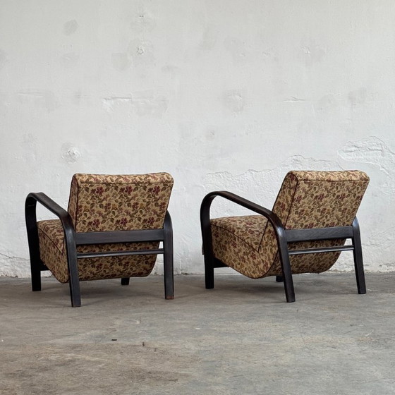Image 1 of Pair of Mid-Century Armchairs by Karel Koželka & Antonín Kropáček, 1960s