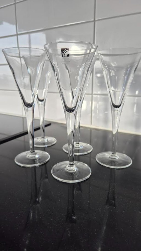 Image 1 of Set di 5 bicchieri Super Champagne Luigi Bormioli
