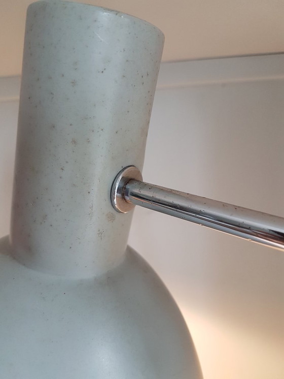 Image 1 of Lampe de bureau Stilux italienne vintage patinée des années 50