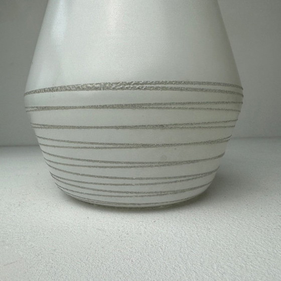 Image 1 of Vintage glazen hanglamp uit de jaren 70