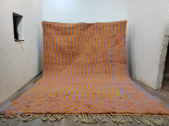 Image 1 of Tapis marocain artesanal en laine 300cmx200cm