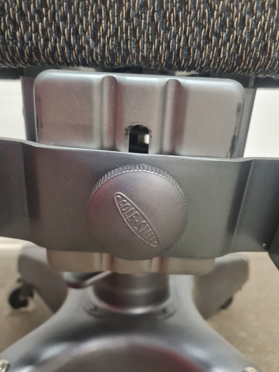 Image 1 of Sedia da ufficio in acciaio Cole di metà secolo, USA, anni '50