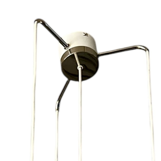 Image 1 of Vintage Cascade Pendant Lamp With Four Glass Globes, 1960s