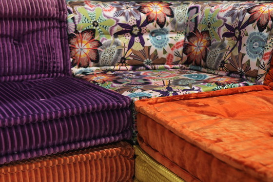 Image 1 of Canapé modulable XL Mah Jong 'Missoni' par Hans Hopfer pour Roche Bobois France