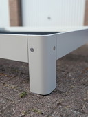 Lit plat blanc classique Auping Auronde 160 x 200
