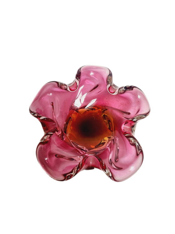 Bol décoratif de J. Hospodka pour la verrerie Chribska, Tchécoslovaquie, années 1960 – Chribska Glassworks (photo 2 of 8)