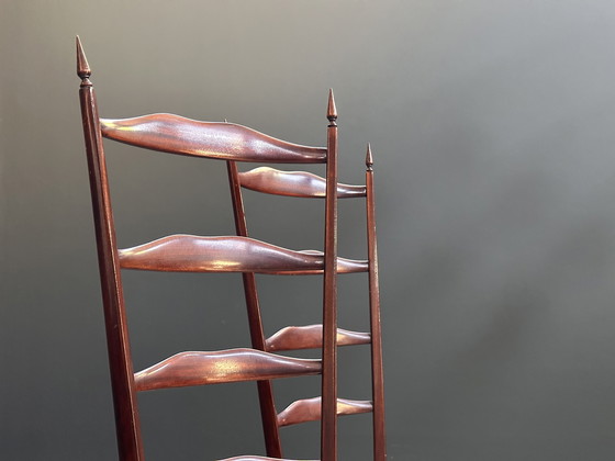 Image 1 of Pair of Paolo Buffa Ladder Chairs