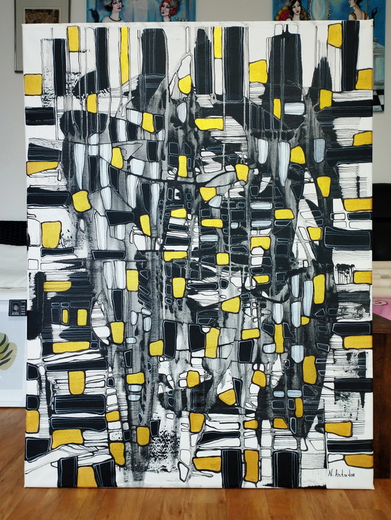 Image 1 of Natia Antadze Abstract Composition XXL