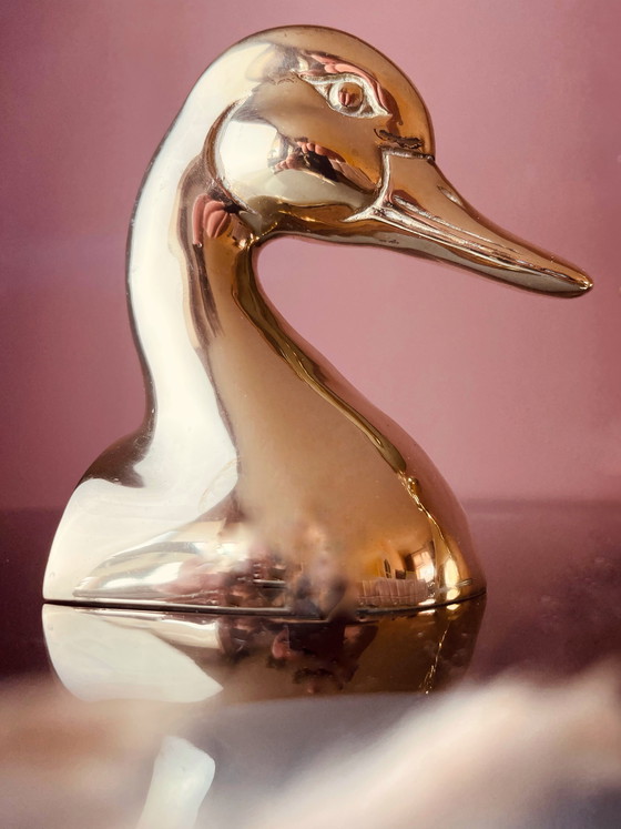 Image 1 of Einzigartig! Set aus Messingenten als Buchstützen