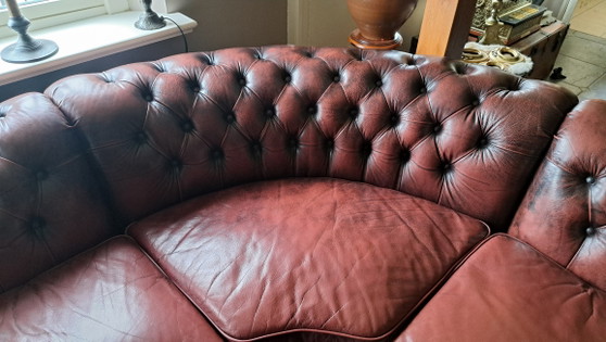 Image 1 of Canapé d'angle Chesterfield