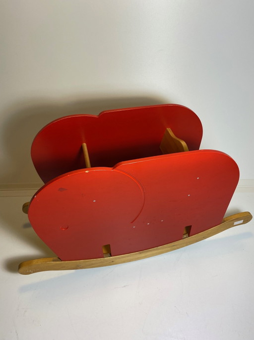 Sedia a dondolo Elefante XXL per bambini anni '80 di Elefanten Schuhe – schommelstoelen, Wood (photo 2 of 5)