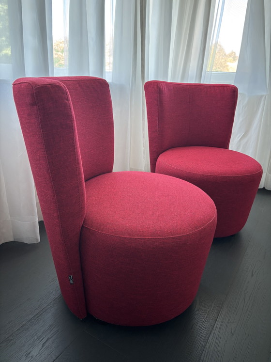 Dos sillones de diseño rojos – MyHome, Wool (photo 7 of 9)
