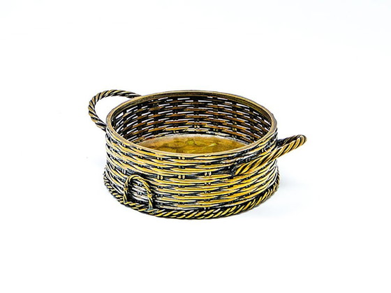 Early 20th Century Bottle Stand From Kölner Werkstätte – Table accessories, Metal, Brass (photo 4 of 14)