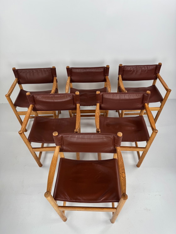 Image 1 of Set di 6 sedie Ditte & Adrian Heath per FDB Møbler – Design danese degli anni '60