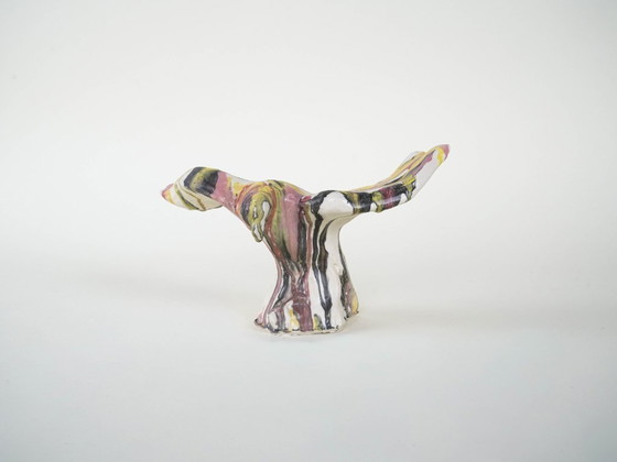 Image 1 of Sculpture d'oiseau en céramique, design italien, années 1970, fabricant : F. Ferroni