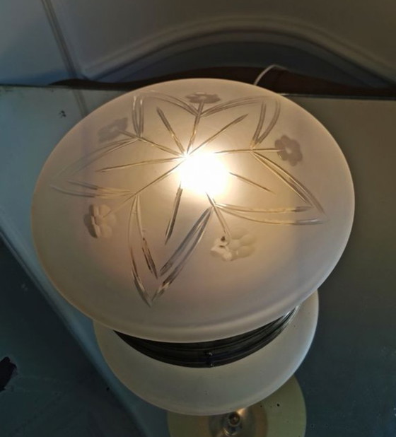 Image 1 of Italian Art Deco Ceiling Light