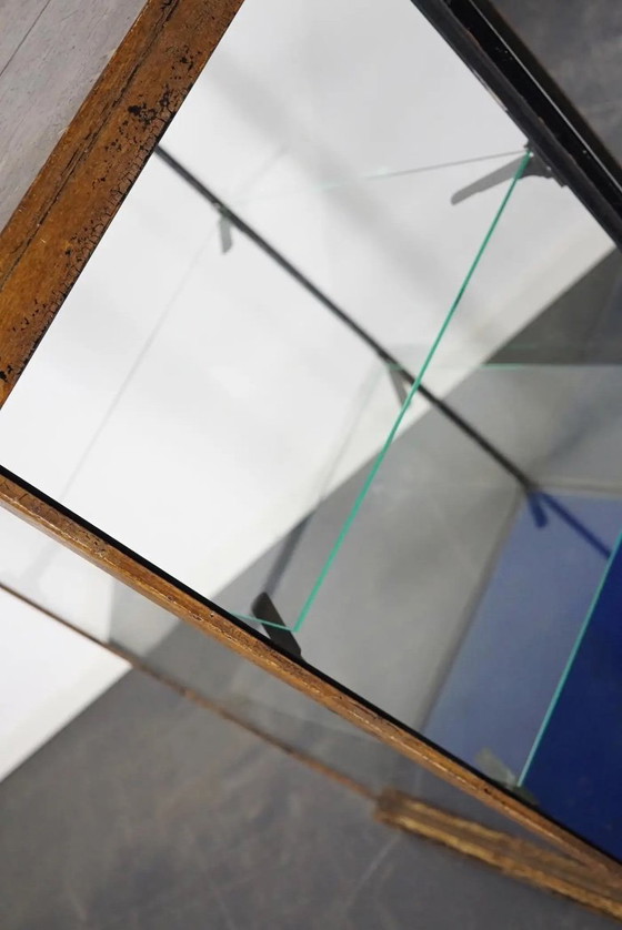 Image 1 of Escaparate victoriano de caoba pintada, finales del siglo XIX