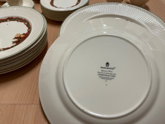 Image 1 of Wedgewood Queen's Ware tableware CHRISTMAS TIME