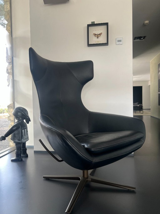 Leolux Caruzzo fauteuil leder