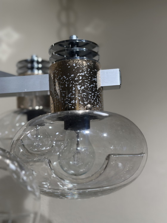 Image 1 of Vintage Midcentury Murano Kroonluchter
