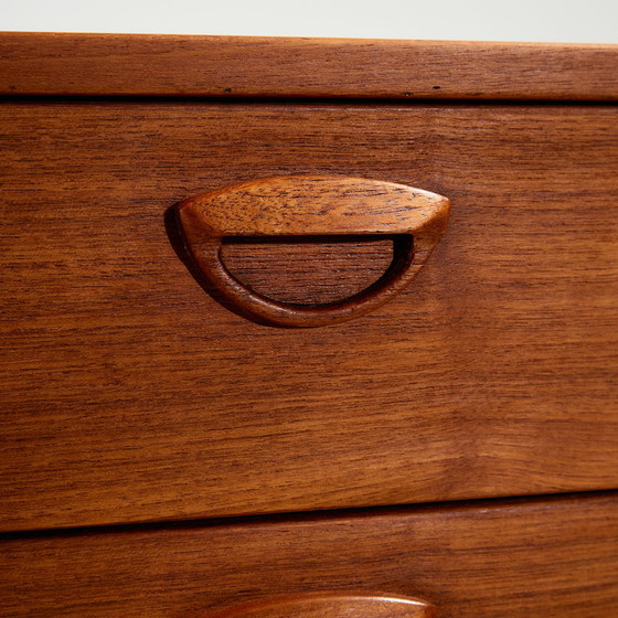 Image 1 of MK11131 Cómoda de cuatro cajones de Kai Kristiansen para Feldballes Møbler