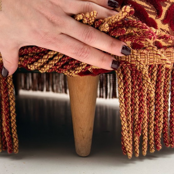 Image 1 of Mid-century Modern Italian Curved Sofa by Federico Munari 1950s