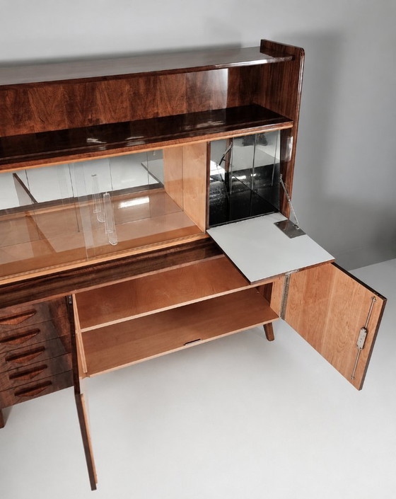 Image 1 of Credenza vintage marrone Tatra, anni '70