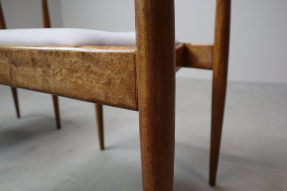 Image 1 of Set of six Alfred Hendrickx Model 500 dining chairs in Rosewood