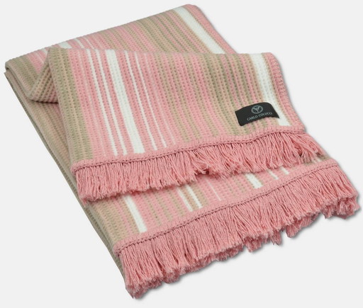 Cc Carlo Colucci Woondeken Plaid Sprei 150/200 Cm 2 Stuks