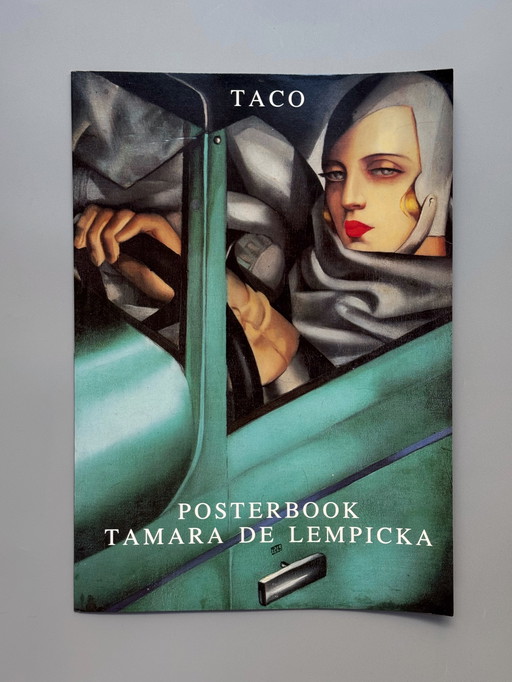 Tamara de Lempicka Poster Book — Art Deco Collection (Taco Verlag, 1990)