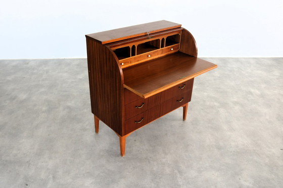 Image 1 of vintage Zweedse secretaire