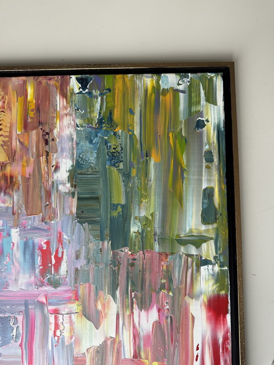 Image 1 of Artwork 90x70cm including floating frame