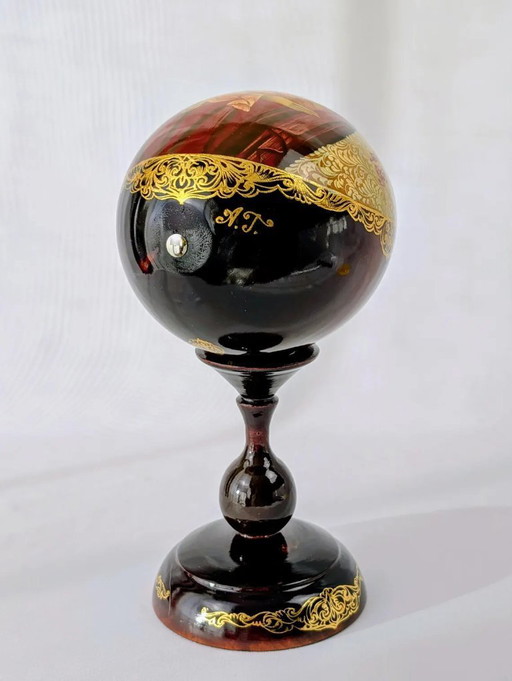 Virgin Mary & Child, Religious Wooden Easter Egg, Christian Home Decor Gift